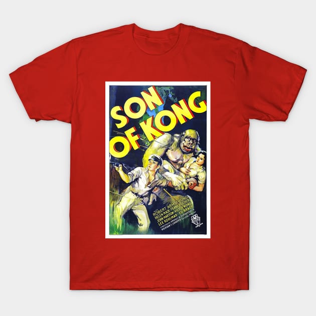 SON OF KONG POSTER T-Shirt by KERZILLA